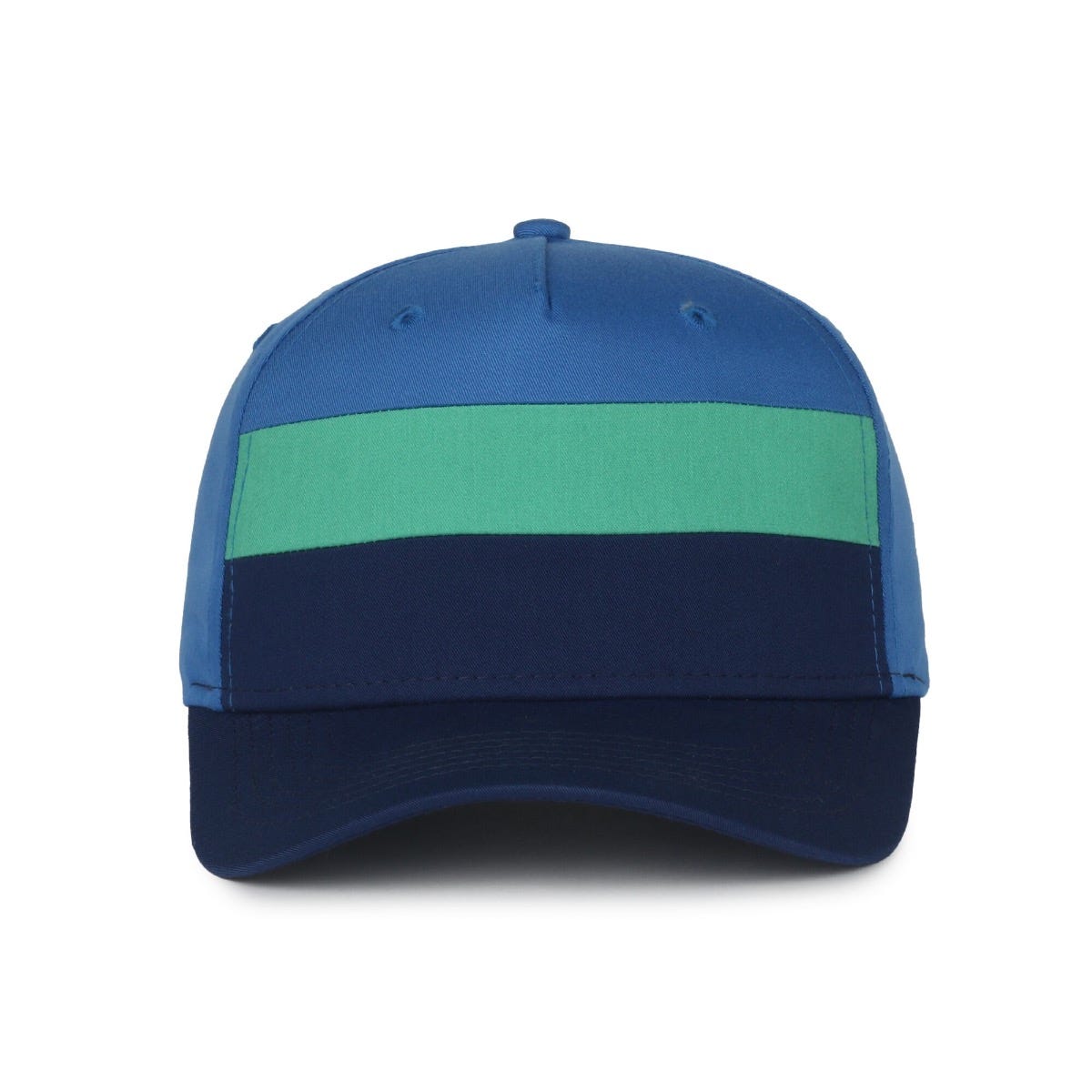 Legendary Headwear Phoenix 7-panel Structured Snapback Cap - Navy/mint/blue