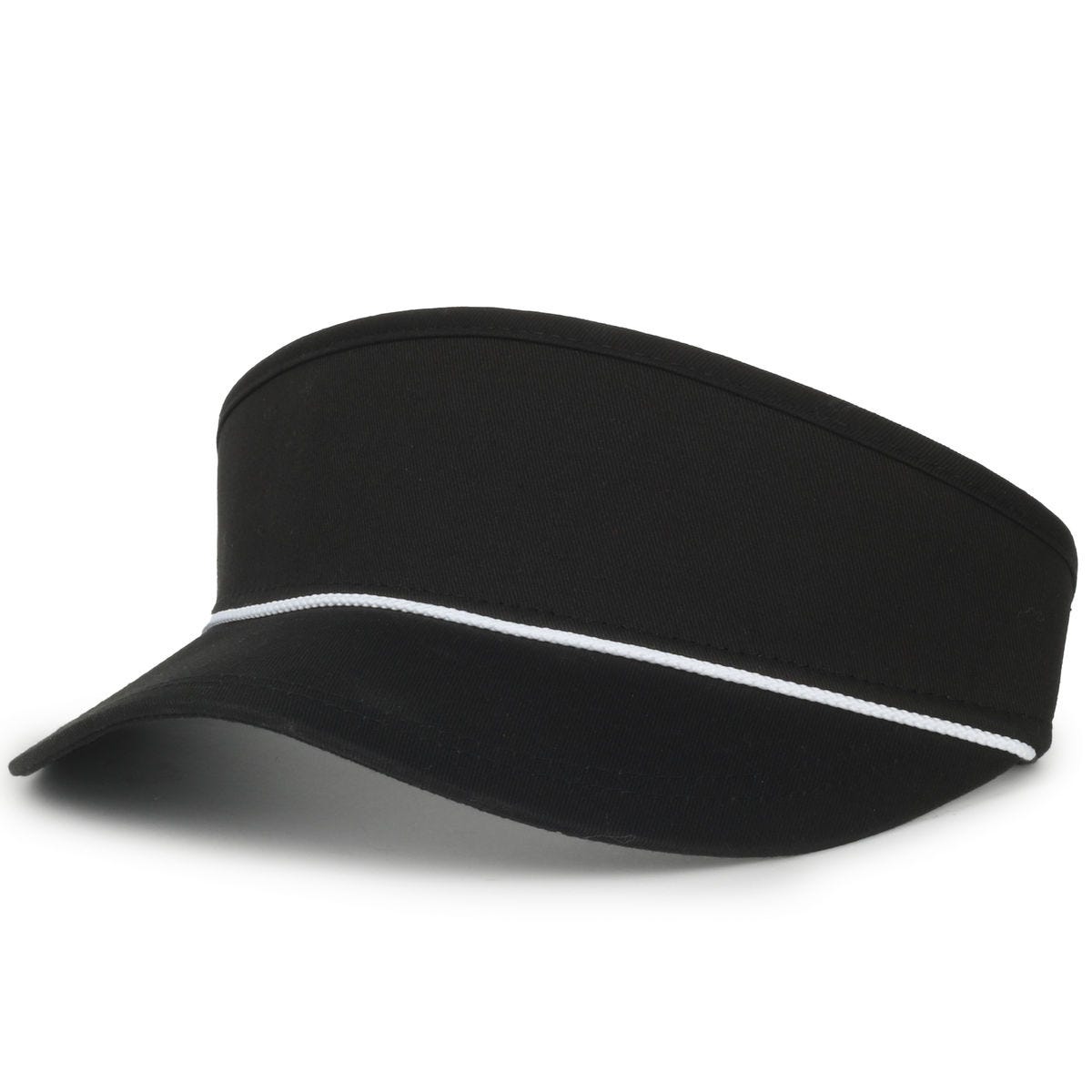 Legendary Headwear Platypus Ladies Fit Cotton Twill Visor - Black