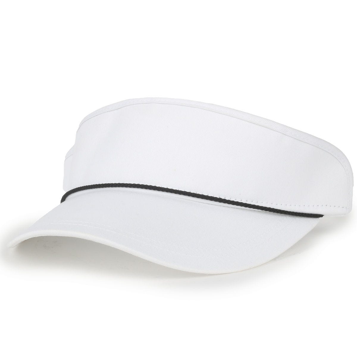 Legendary Headwear Platypus Ladies Fit Cotton Twill Visor - White