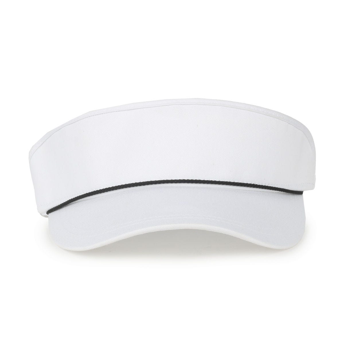 Legendary Headwear Platypus Ladies Fit Cotton Twill Visor - White