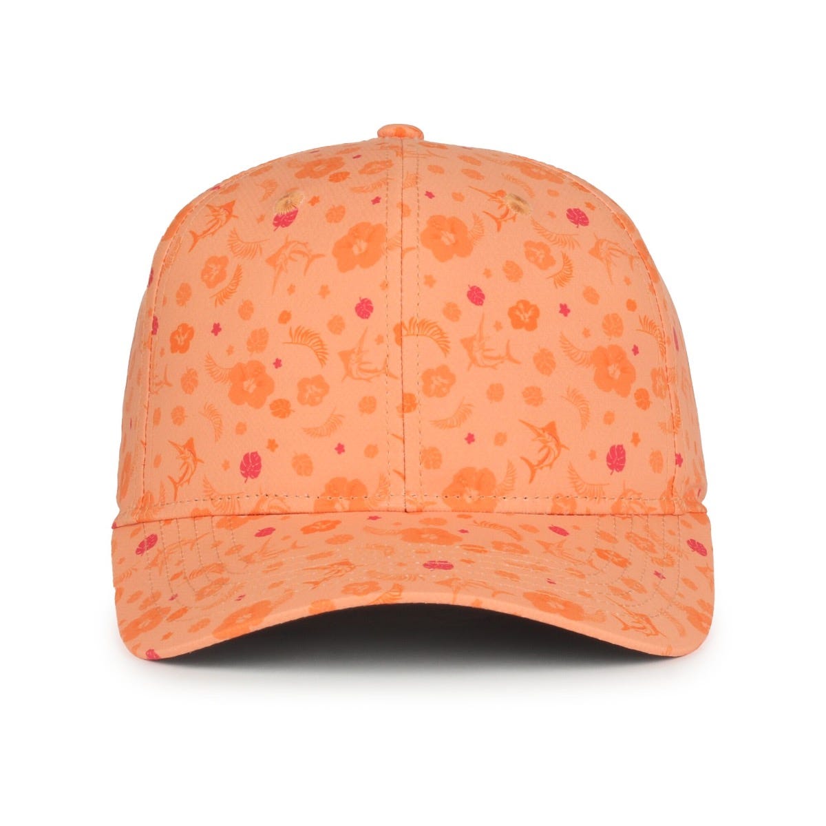 Legendary Headwear Quiver Sublimated Print Structured Snapback Cap - Apricot Crush