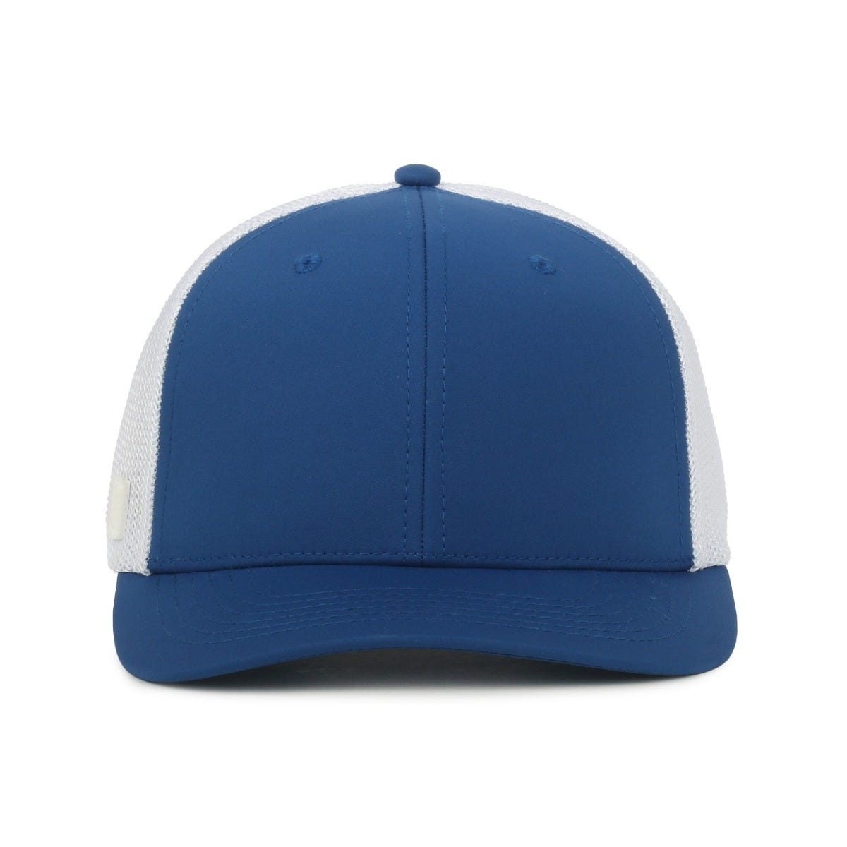 Legendary Headwear Sixer Retro Stretch Mesh Back Trucker Cap - Royal/white
