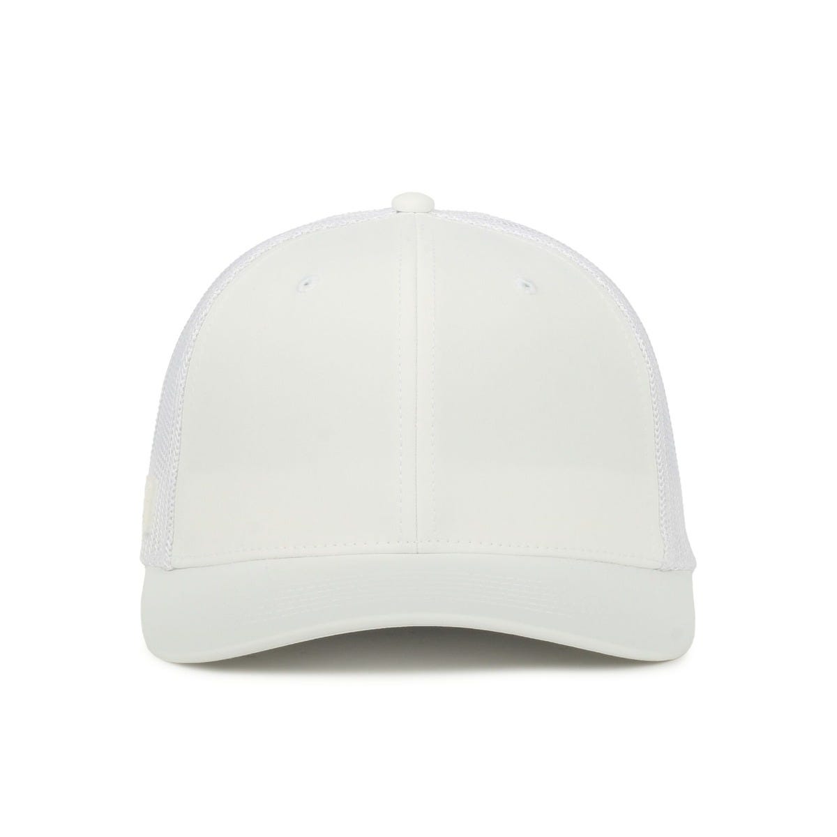 Legendary Headwear Sixer Retro Stretch Mesh Back Trucker Cap - White
