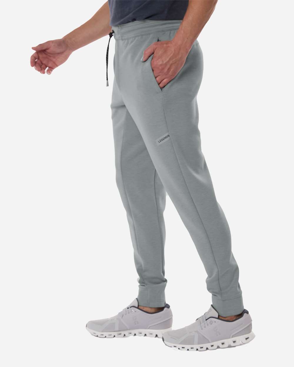 Legends Jgm000003 Men’s Hawthorne Tech Joggers - Medium Grey Heather
