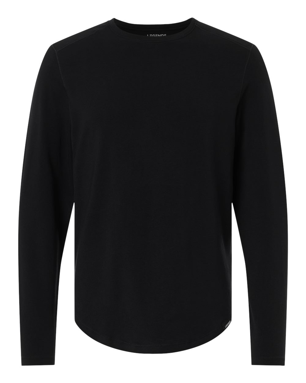 Legends Lsm00t020 Men’s Aviation Long Sleeve T-shirt - Black