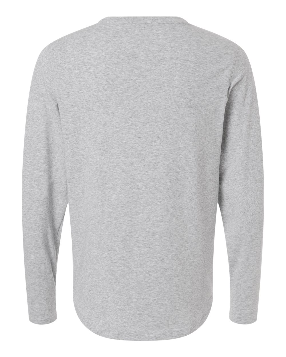 Legends Lsm00t020 Men’s Aviation Long Sleeve T-shirt - Heather Grey