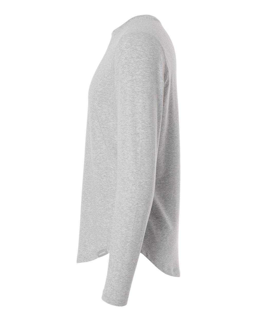 Legends Lsm00t020 Men’s Aviation Long Sleeve T-shirt - Heather Grey