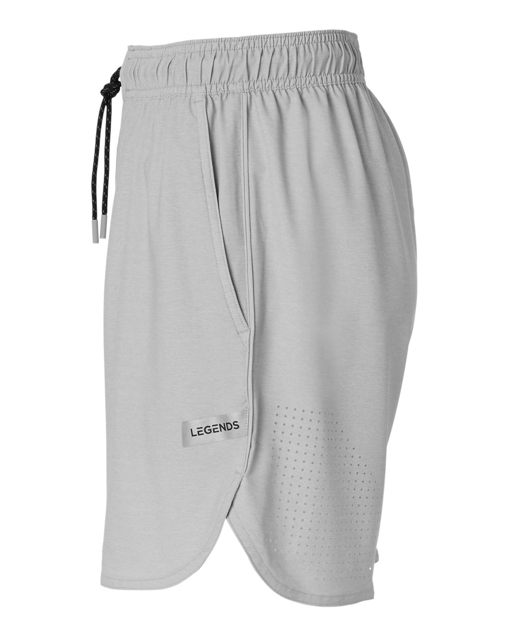 Legends Som00b004 Men’s Luka 7’’ Shorts - Light Grey Heather