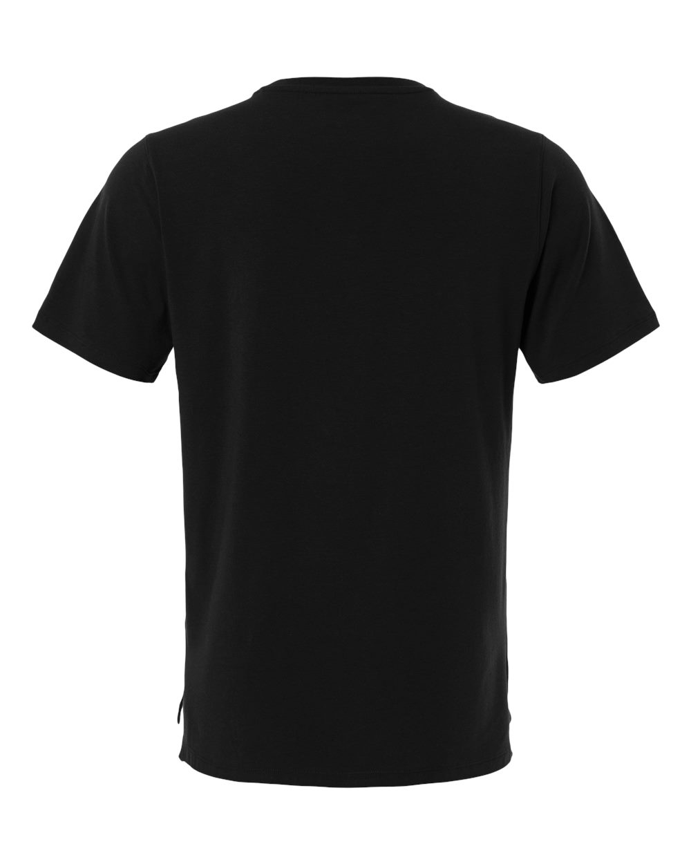 Legends Ssm00t004 Men’s Aviation Split Hem T-shirt - Black