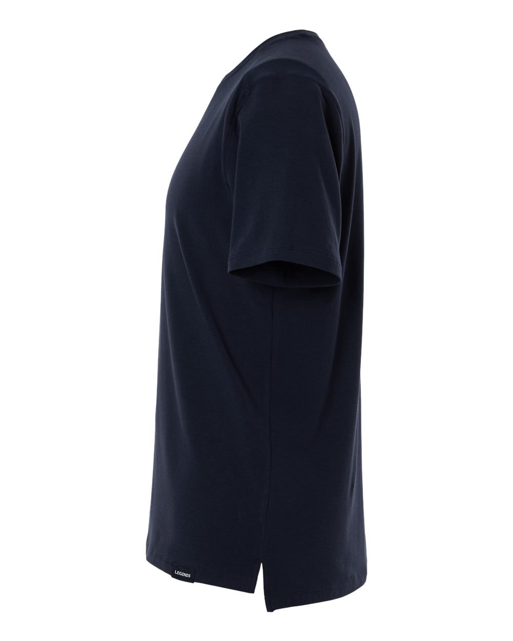 Legends Ssm00t004 Men’s Aviation Split Hem T-shirt - Navy