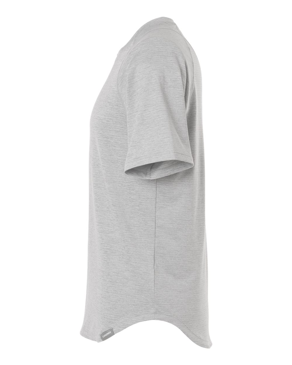 Legends Ssm00t017 Men’s Enzo Short Sleeve T-shirt - Heather Grey