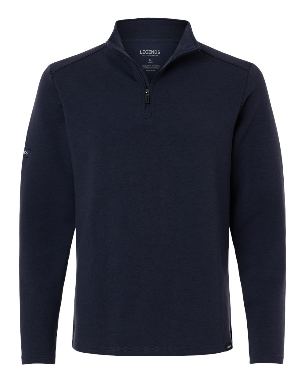 Legends Swm000006 Men’s Scuba Quarter-zip Pullover - Navy
