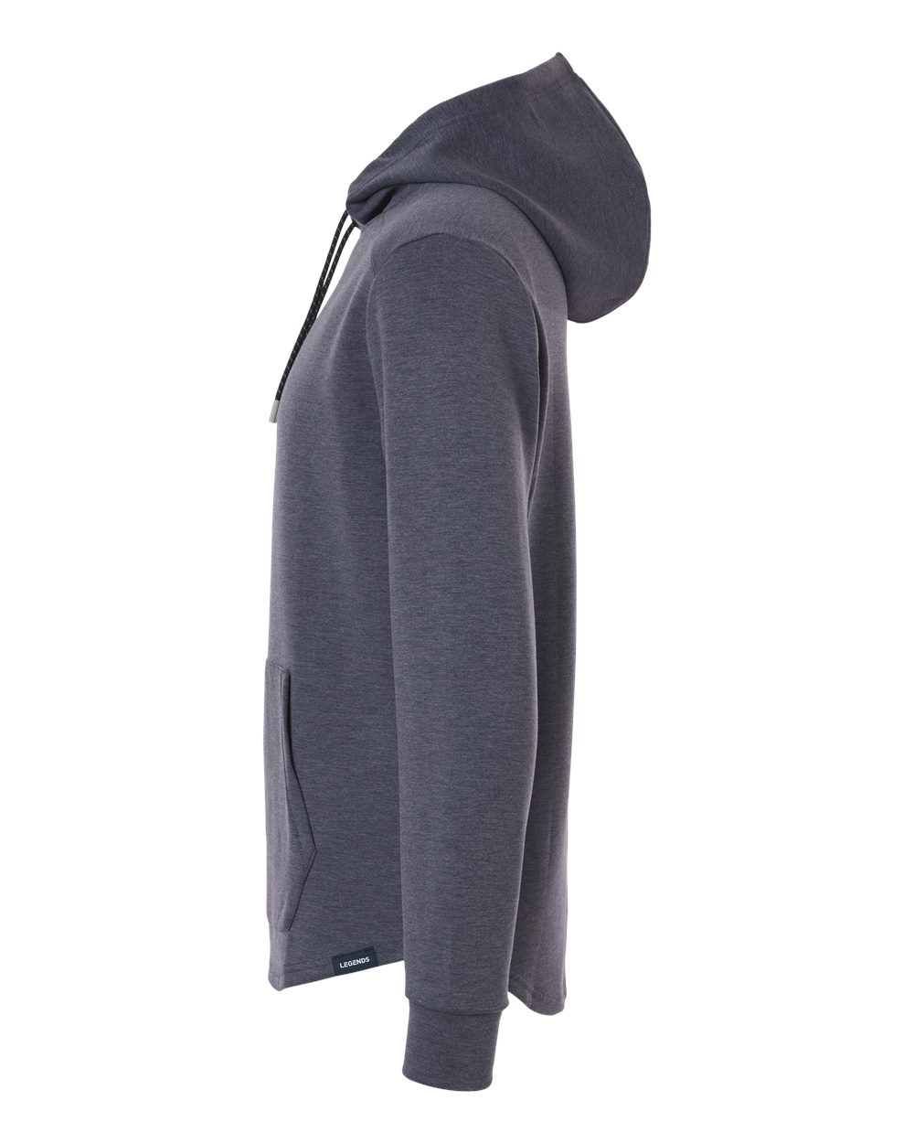 Legends Swm00j007 Men’s Hawthorne Tech Hooded Sweatshirt - Navy Heather