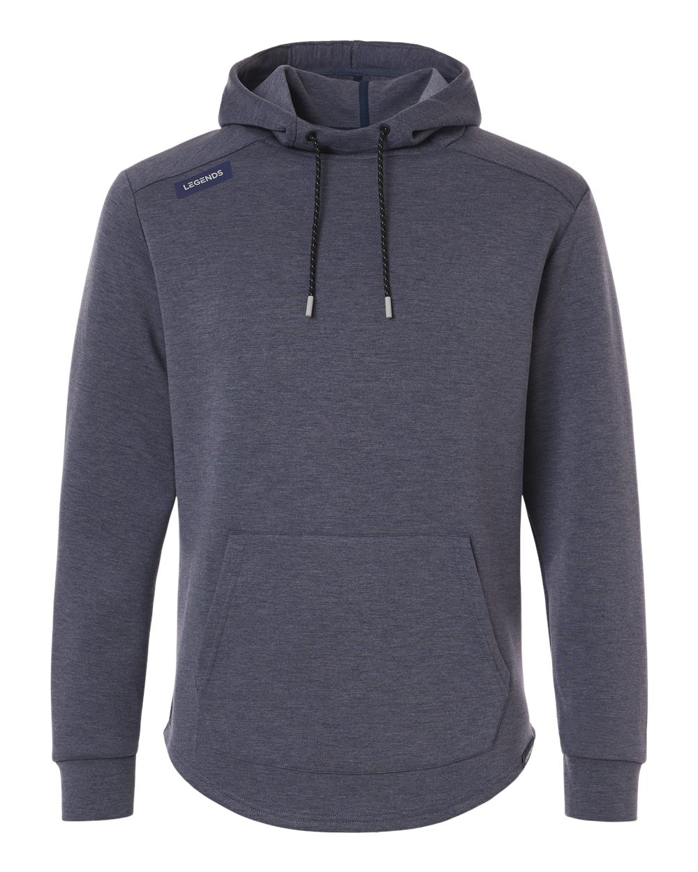 Legends Swm00j007 Men’s Hawthorne Tech Hooded Sweatshirt - Navy Heather