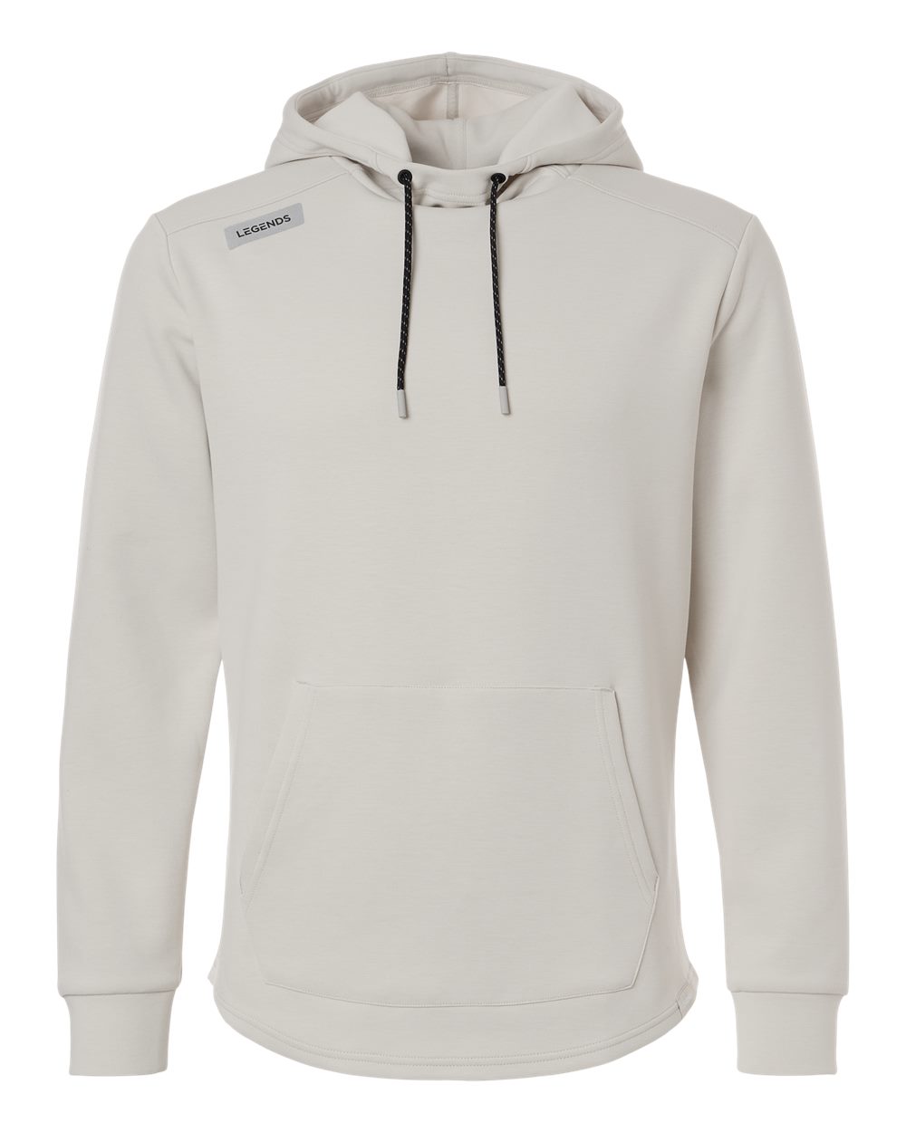 Legends Swm00j007 Men’s Hawthorne Tech Hooded Sweatshirt - Stone Heather