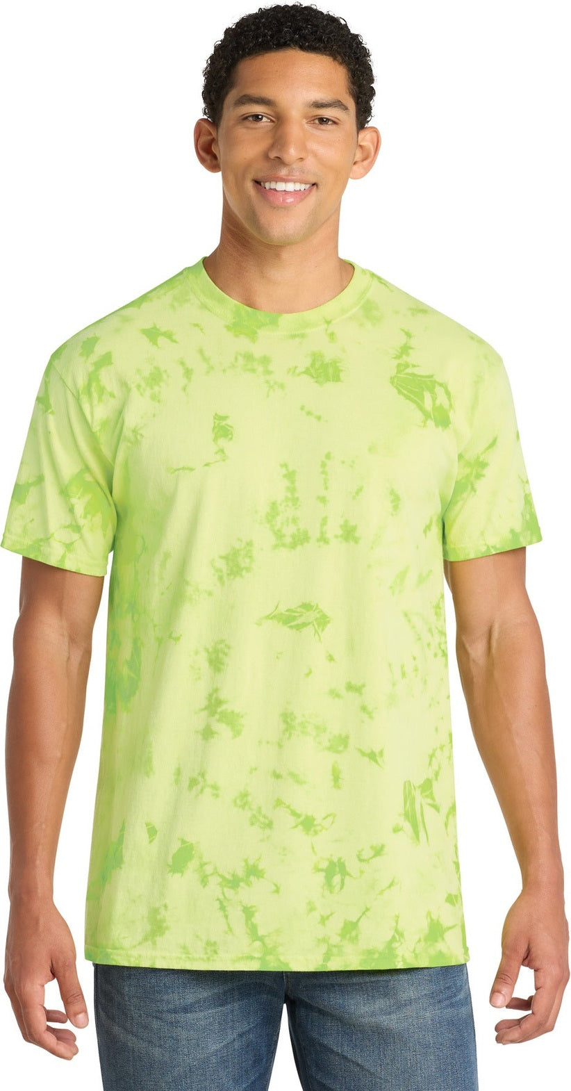 Lemon Lime Port & Co Crystal Tie-Dye Tee PC145