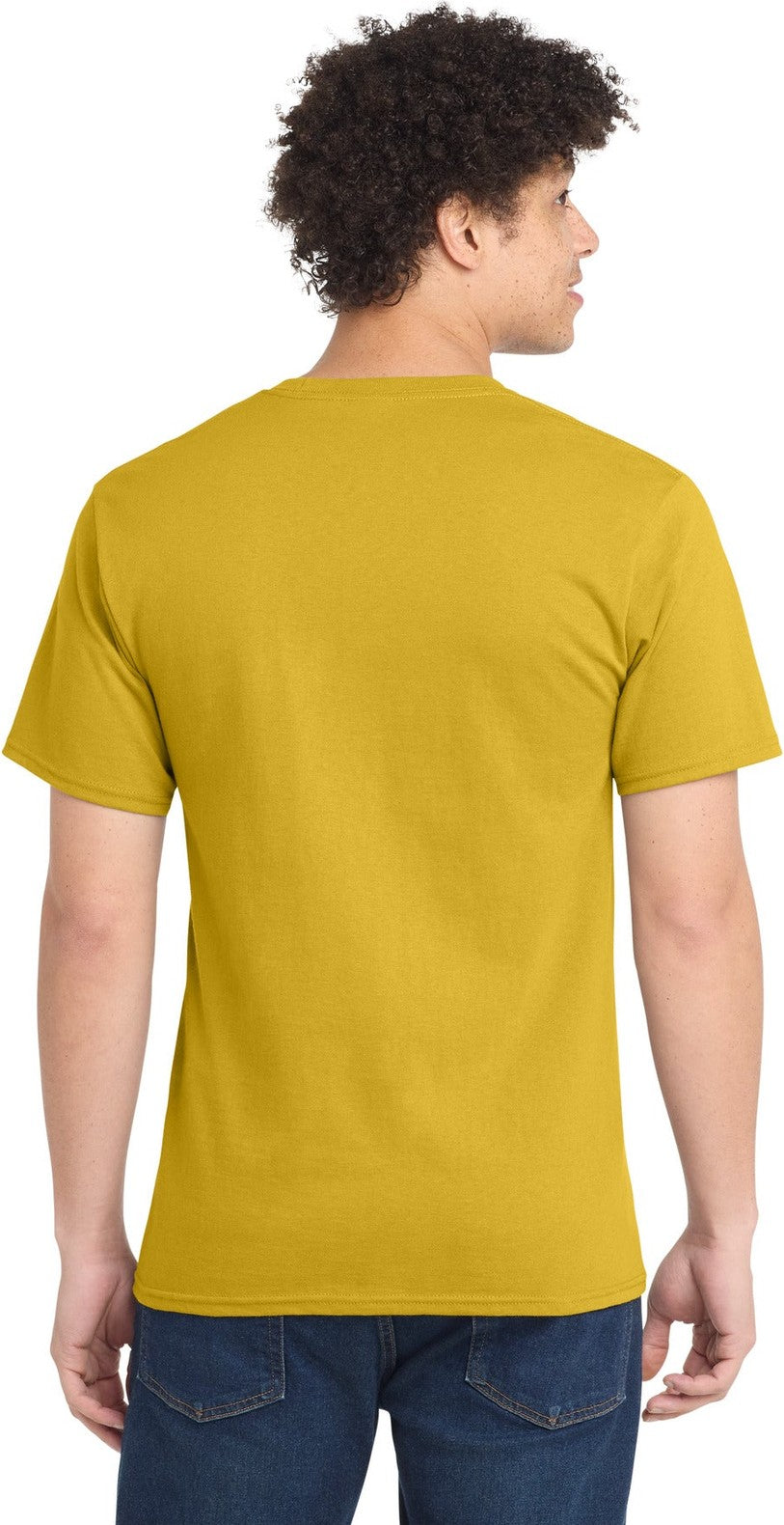 Lemon Yellow Port & Co Essential Tee. PC61