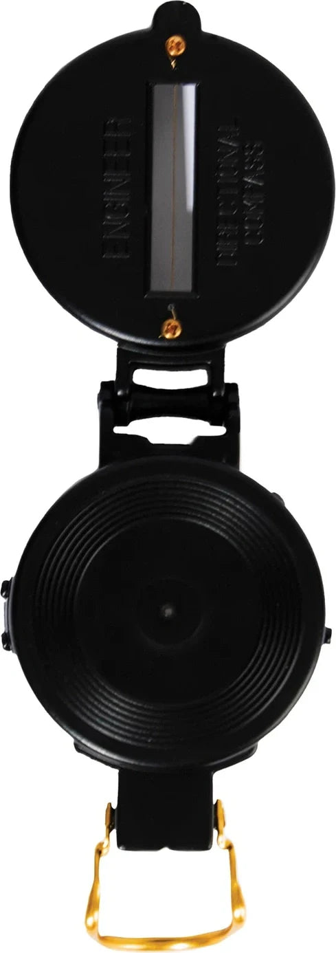 Lensatic Metal Compass