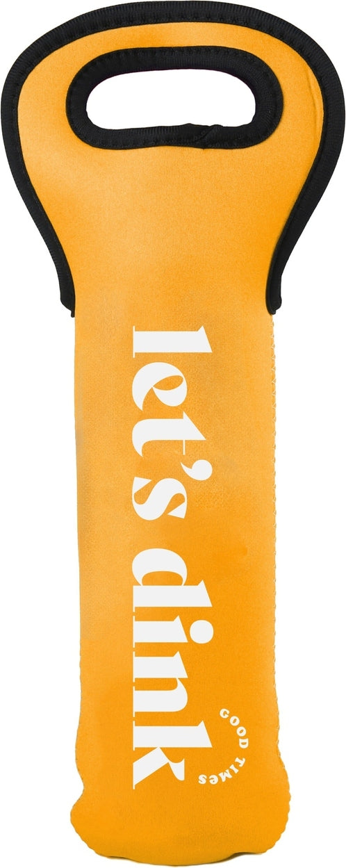 Let’s Dink Sleeve of Pickleballs - Orange: (good Times)