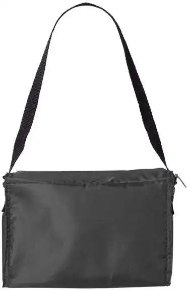 Liberty Bags 1691 Joe 6 Pack Cooler Black / one Size Fits Most