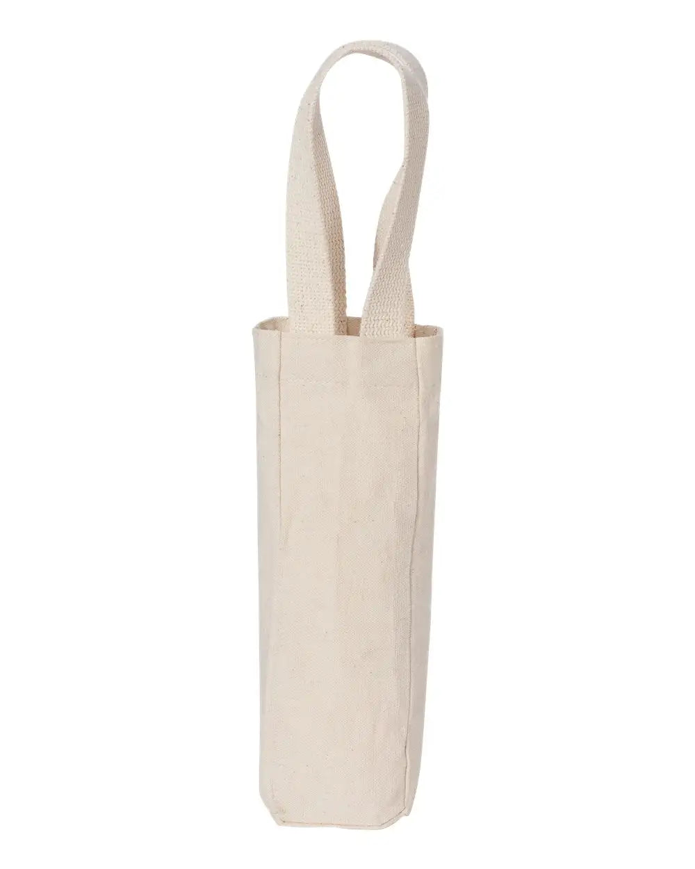 Liberty Bags 1725lb Single Bottle Wine Tote - 1725 - Natural / one Size Fits Most