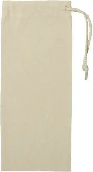 Liberty Bags 1727 Drawcord Wine Bag - Natural - one Size Fits Most