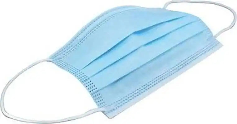 Liberty Bags 3pm-mask 3-ply Face Mask Pkg 50 - Light Blue