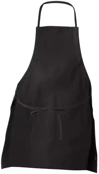 Liberty Bags 5502 Two Pocket Butcher Apron Black / one Size Fits Most
