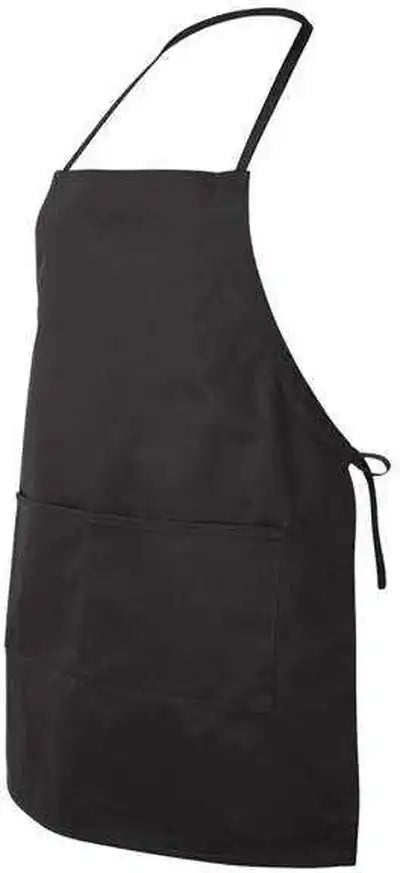 Liberty Bags 5502 Two-pocket Butcher Apron - Black - one Size Fits Most