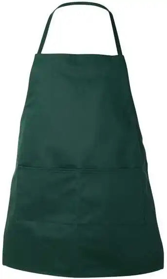 Liberty Bags 5502 Two-pocket Butcher Apron - Forest - one Size Fits Most