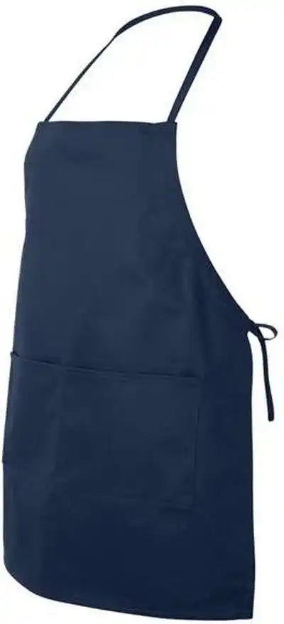 Liberty Bags 5502 Two-pocket Butcher Apron - Navy - one Size Fits Most