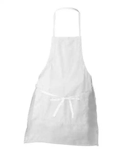Liberty Bags 5502 Two Pocket Butcher Apron White / one Size Fits Most
