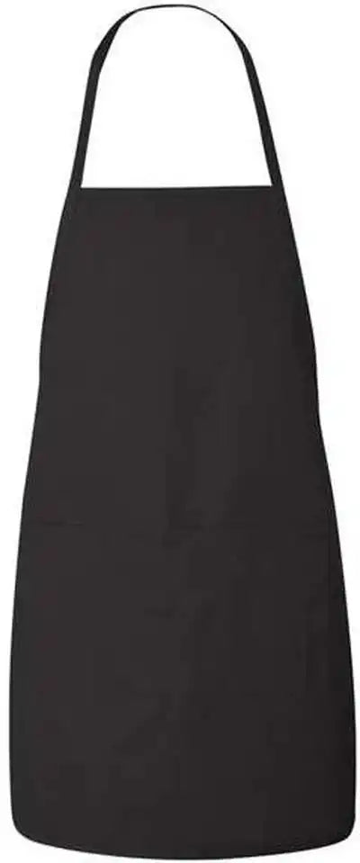 Liberty Bags 5505 Long Butcher Block Apron Black / one Size Fits Most