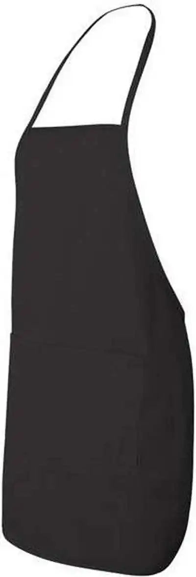 Liberty Bags 5505 Long Butcher Block Apron Black / one Size Fits Most