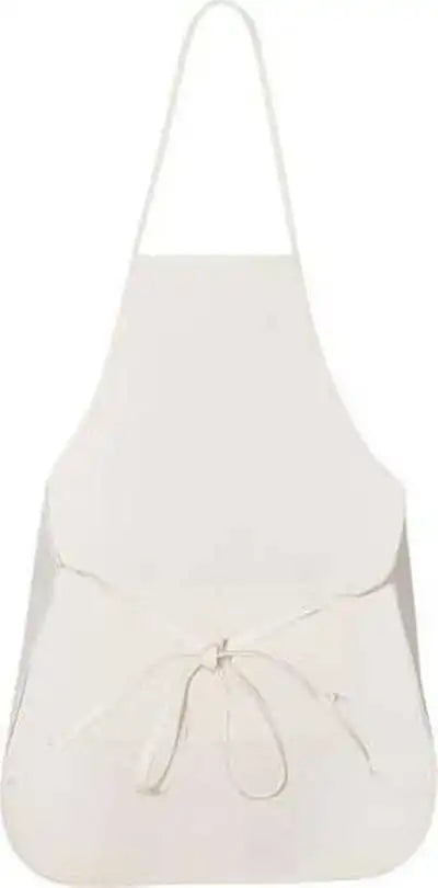 Liberty Bags 5505 Long Butcher Block Apron - Natural - one Size Fits Most