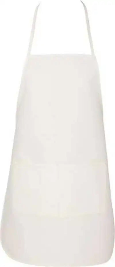 Liberty Bags 5505 Long Butcher Block Apron - Natural - one Size Fits Most