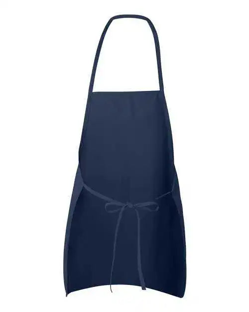Liberty Bags 5505 Long Butcher Block Apron - Navy - one Size Fits Most