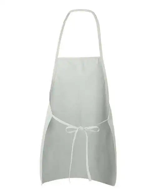 Liberty Bags 5505 Long Butcher Block Apron - White - one Size Fits Most