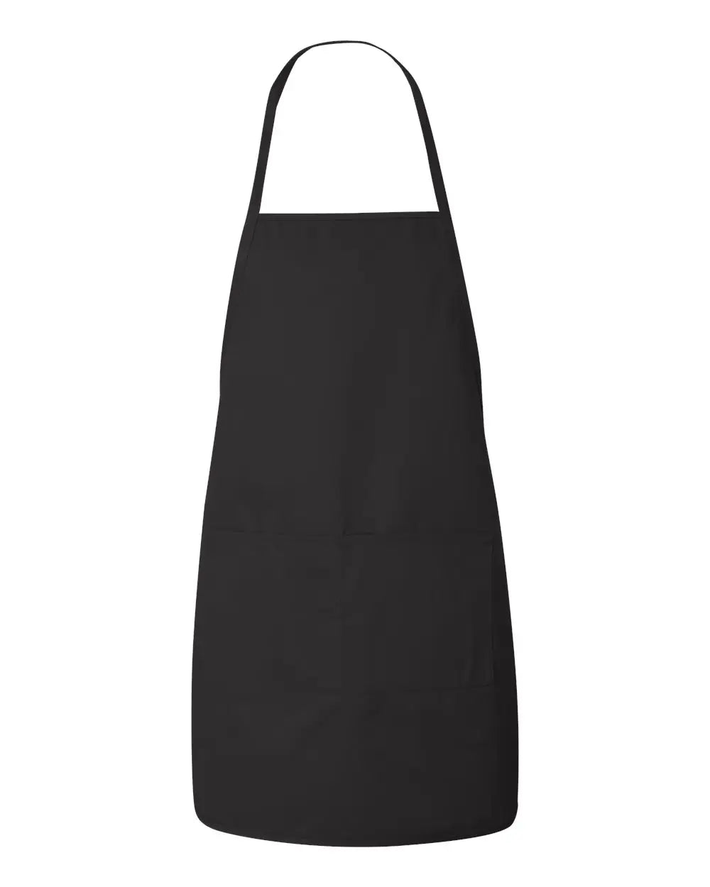 Liberty Bags 5505l Long Butcher Block Apron - 5505 - Black - one Size Fits Most