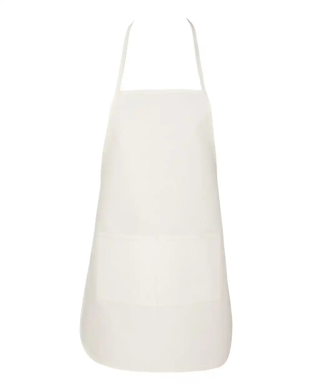 Liberty Bags 5505l Long Butcher Block Apron - 5505 - Natural - one Size Fits Most