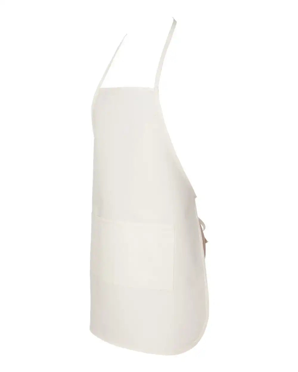 Liberty Bags 5505l Long Butcher Block Apron - 5505 - Natural - one Size Fits Most