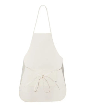 Liberty Bags 5505L Long Butcher Block Apron - 5505 - Natural - HIT a Double