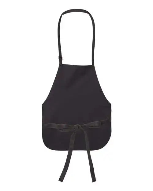 Liberty Bags 5507 Adjustable Neck Strap Apron - Black - one Size Fits Most
