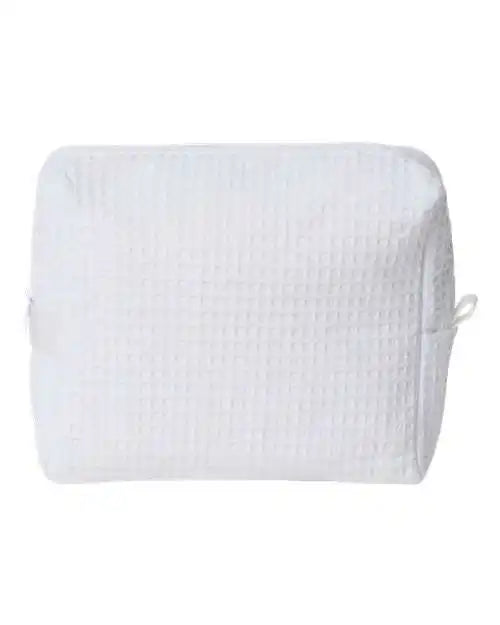 Liberty Bags 5770 Tammy Waffle Weave Spa Bag - White - one Size Fits Most
