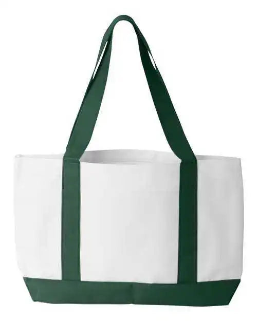 Liberty Bags 7002 P&amp;o Cruiser Tote - White Forest - one Size Fits Most