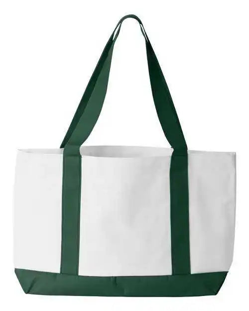 Liberty Bags 7002 P&amp;o Cruiser Tote - White Forest - one Size Fits Most