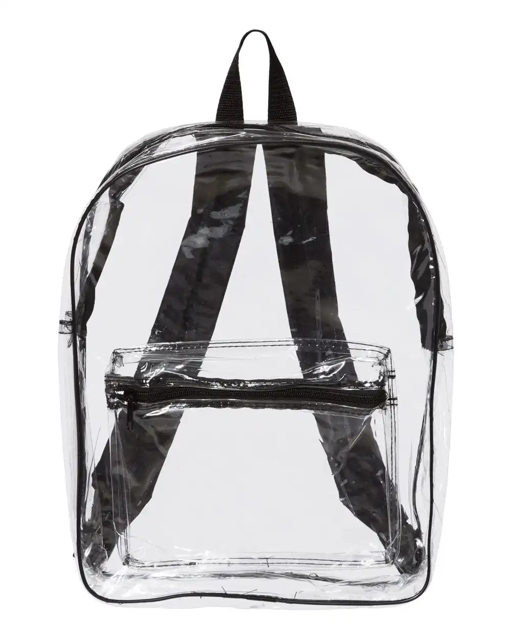 Liberty Bags 7010l Clear Pvc Backpack - 7010 - Black - Osfa