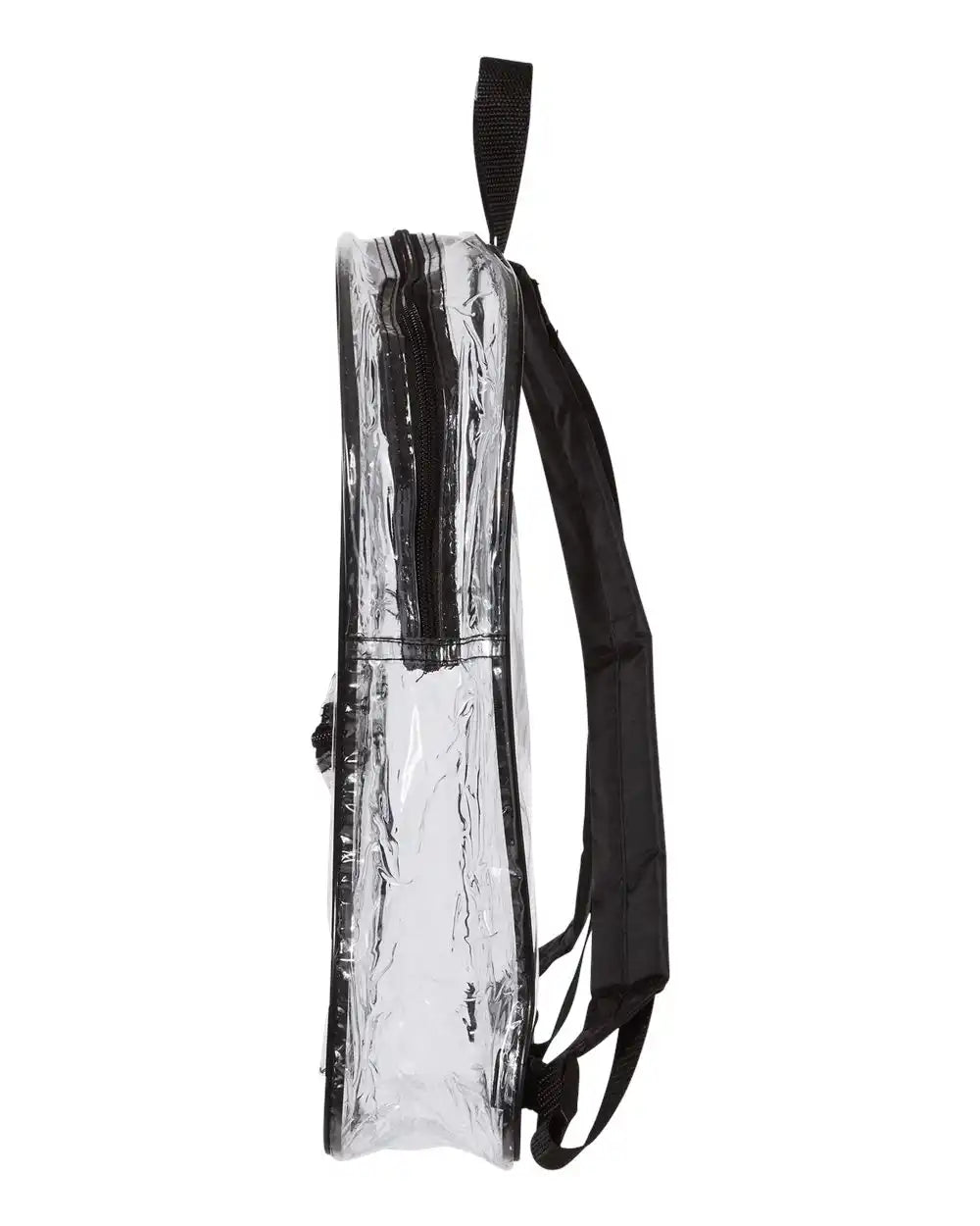 Liberty Bags 7010l Clear Pvc Backpack - 7010 - Black - Osfa