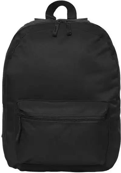 Liberty Bags 7709 16’’ Basic Backpack - Black - one Size Fits Most