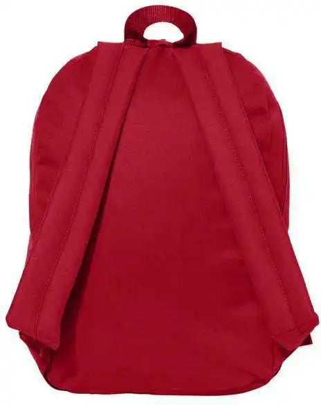 Liberty Bags 7709 16’’ Basic Backpack - Red - one Size Fits Most